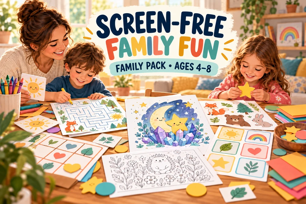 Family Pack — Screen-Free Family Fun