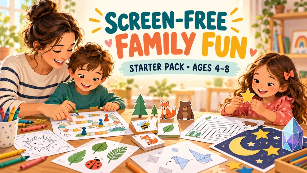Starter Pack — Screen-Free Family Fun