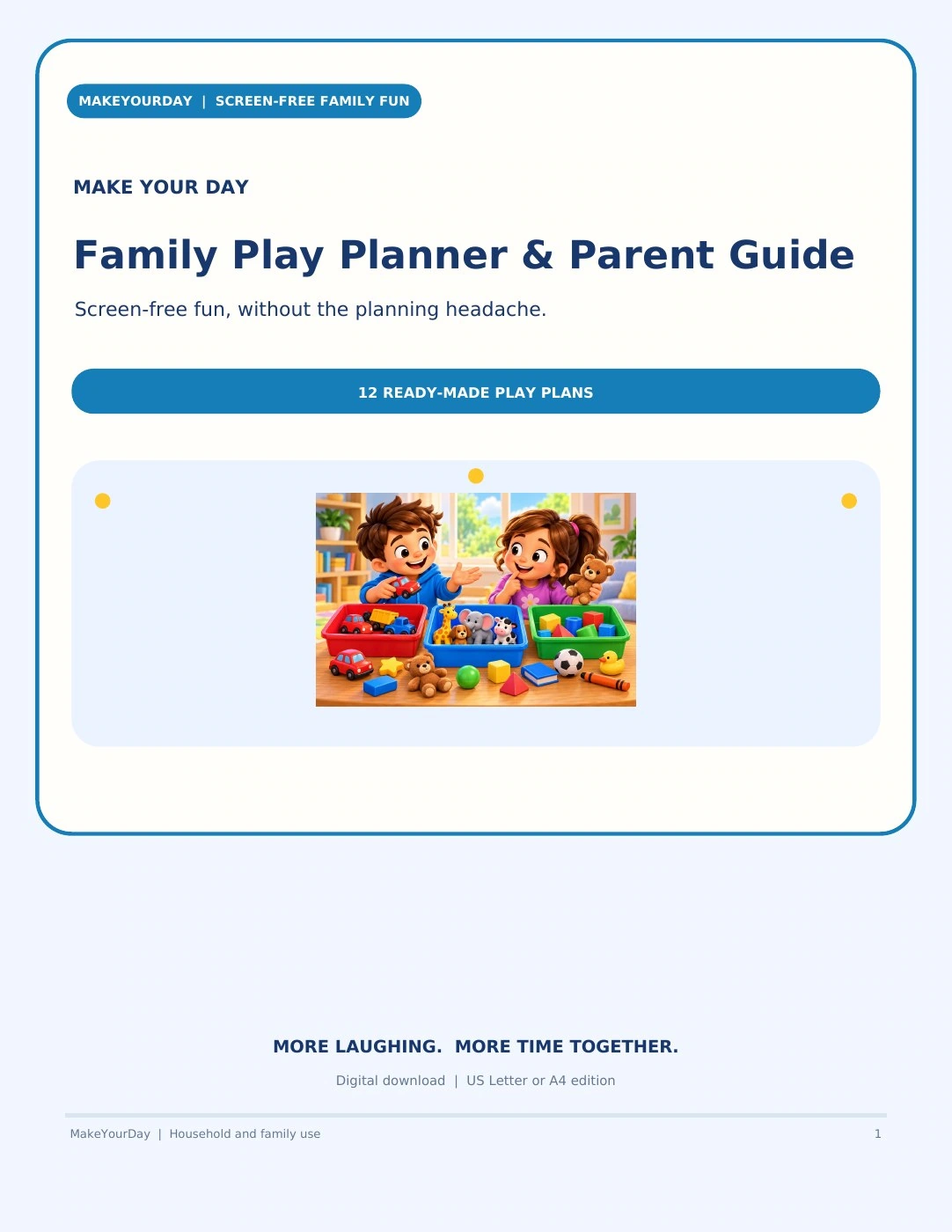 Family Play Planner & Parent Guide