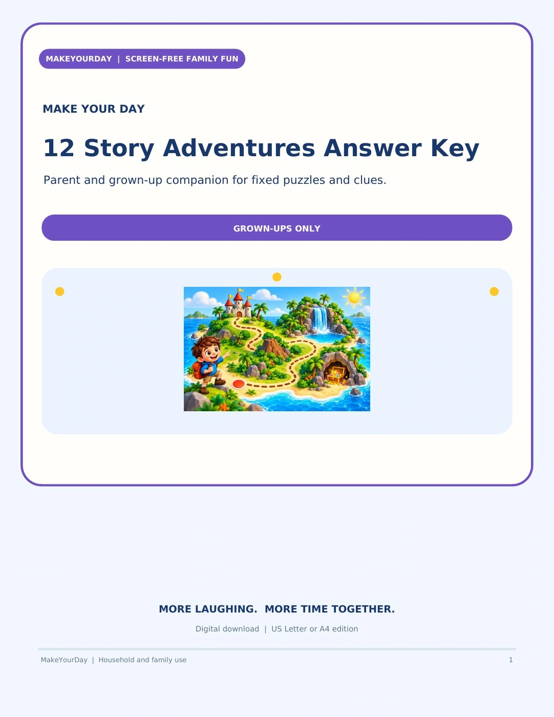 12 Story Adventures Answer Key